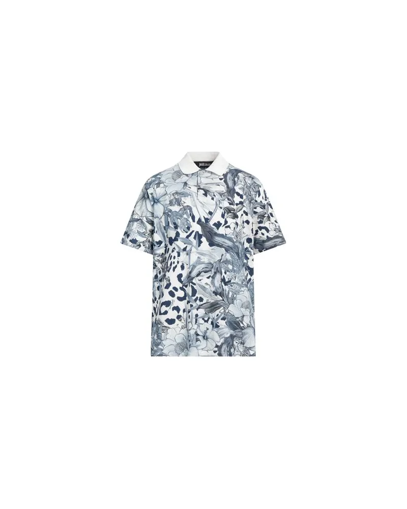 Just Cavalli TOPS - Poloshirtsauf YOOX.COM Taubenblau