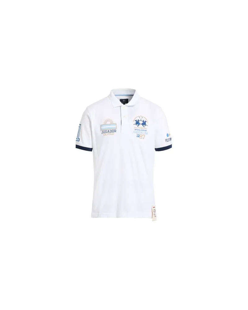 La Martina TOPS - Poloshirtsauf YOOX.COM Weiß