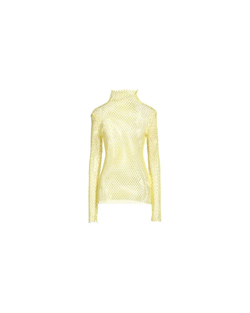 MSGM STRICKWAREN - Rollkragenpulloverauf YOOX.COM Gelb