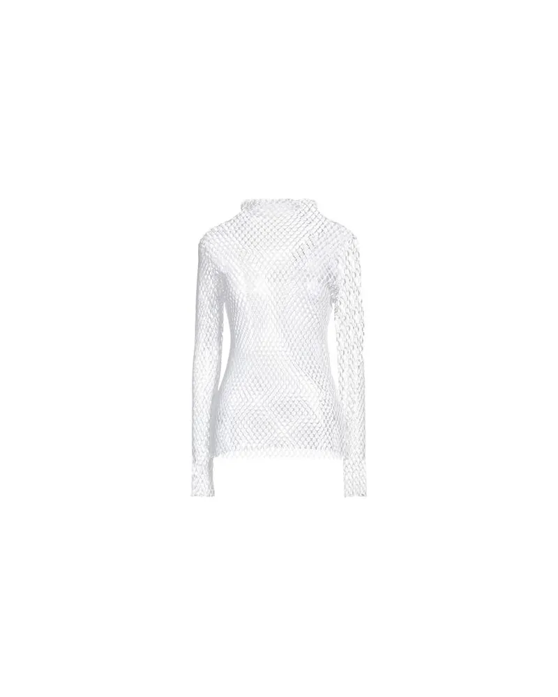 MSGM STRICKWAREN - Rollkragenpulloverauf YOOX.COM Weiß