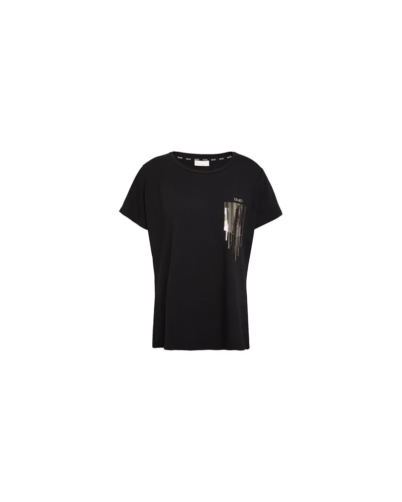 Liu Jo BETTER - TOPS - T-shirtsauf YOOX.COM Schwarz