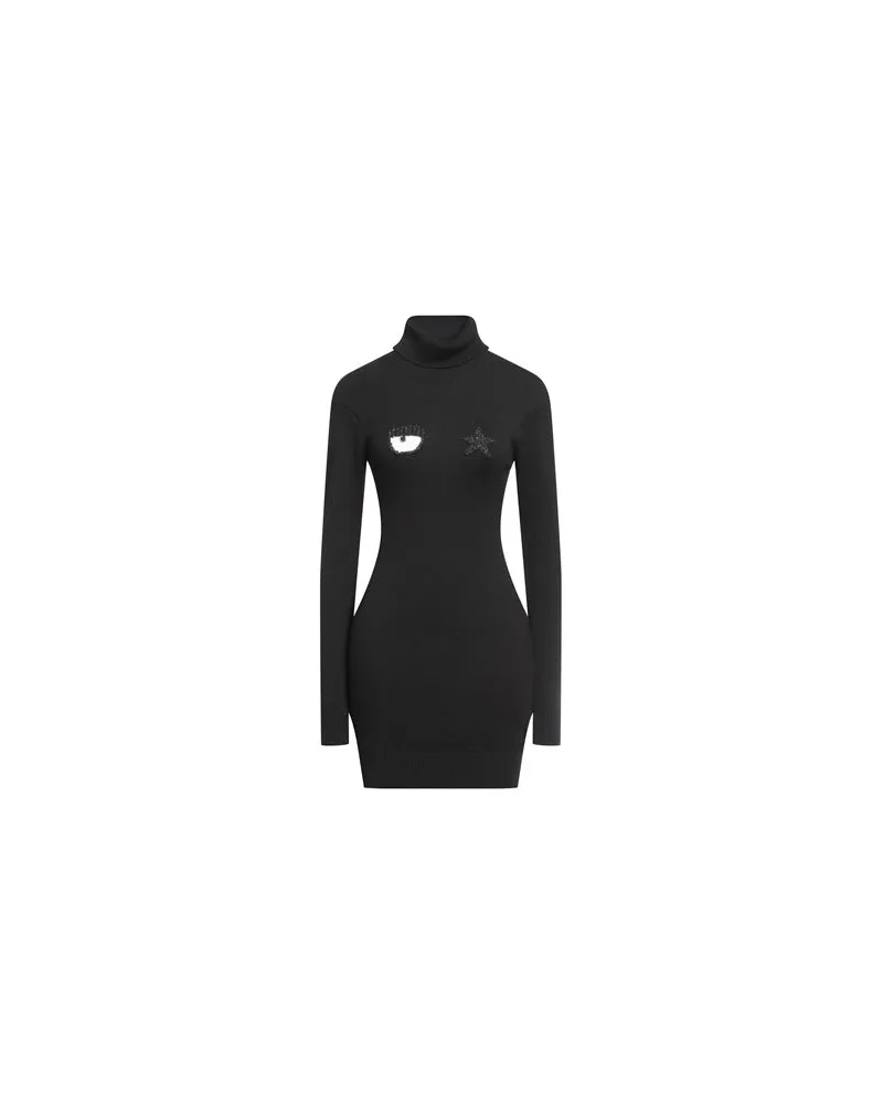 Chiara Ferragni KLEIDER - Mini-Kleiderauf YOOX.COM Schwarz