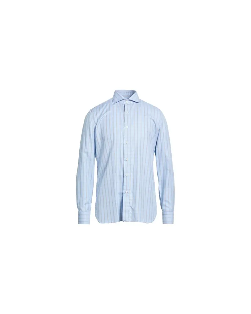 Luigi Borrelli TOPS - Hemdenauf YOOX.COM Hellblau