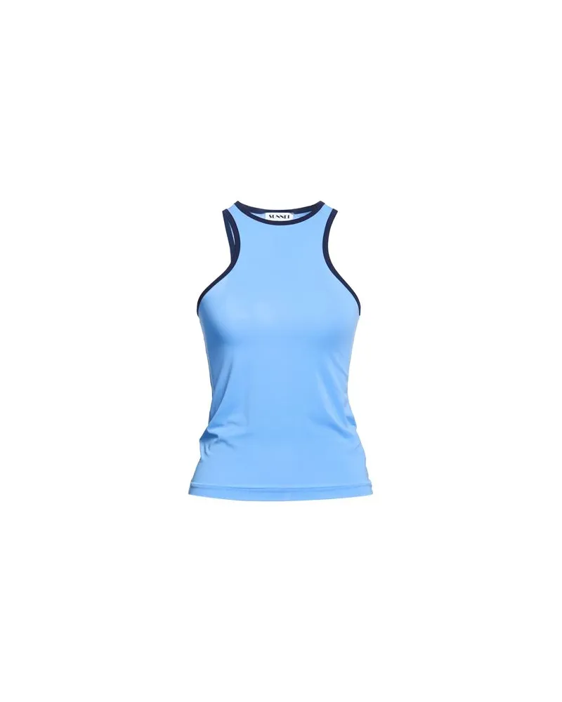 SUNNEI TOPS - Tank Topsauf YOOX.COM Azurblau