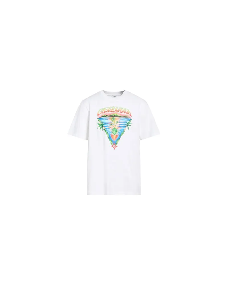 Casablanca Paris TOPS - T-shirtsauf YOOX.COM Weiß