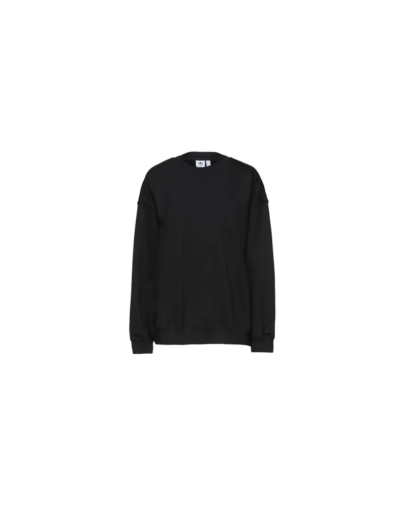 adidas SWEATSHIRT  - TOPS - Sweatshirtsauf YOOX.COM Schwarz