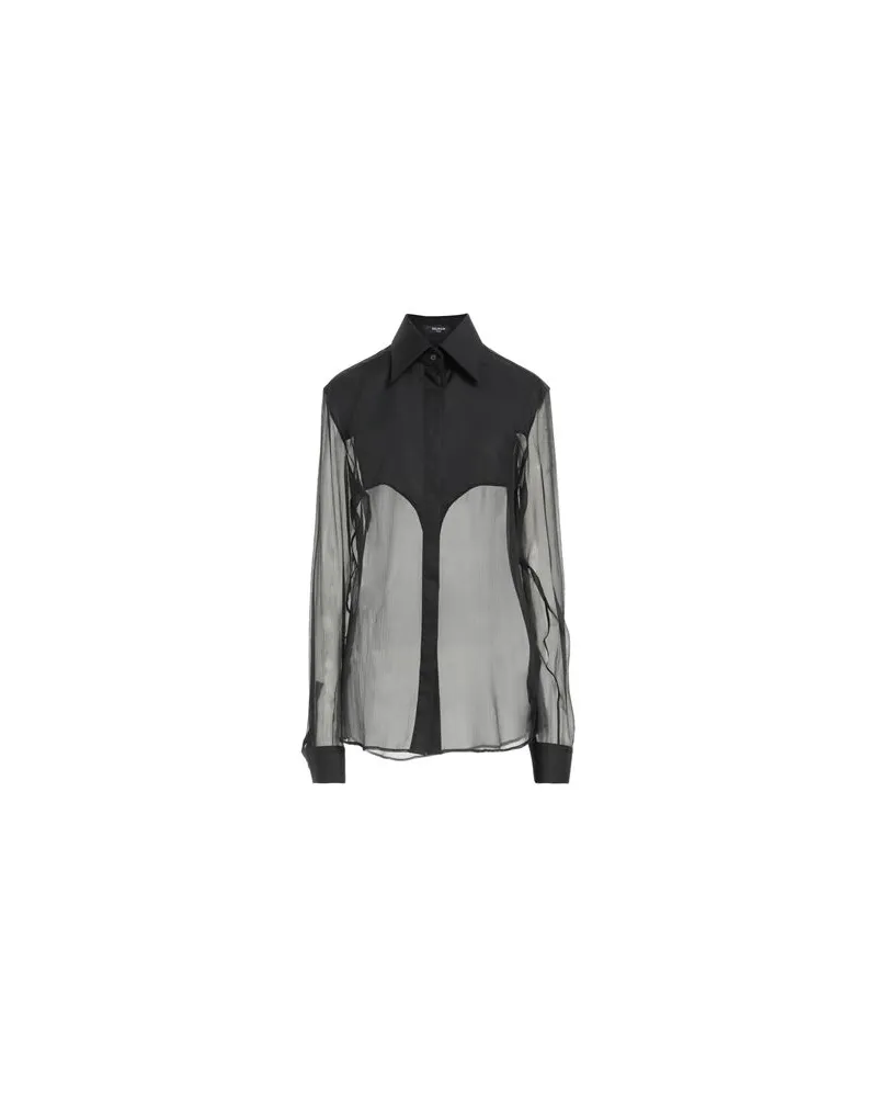 Balmain TOPS - Hemdenauf YOOX.COM Schwarz