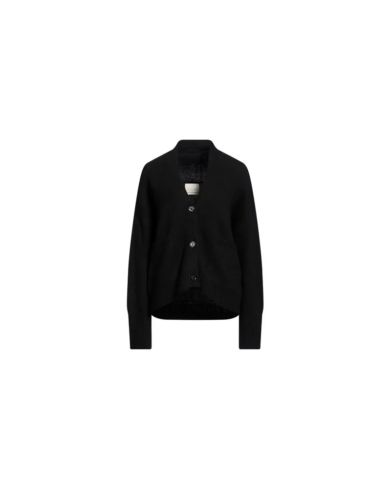 N.O.W. Andrea Rosati Cashmere STRICKWAREN - Strickjackenauf YOOX.COM Schwarz