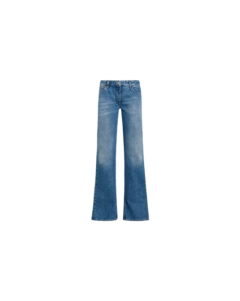 OFF-WHITE HOSEN & RÖCKE - Jeanshosenauf YOOX.COM Blau