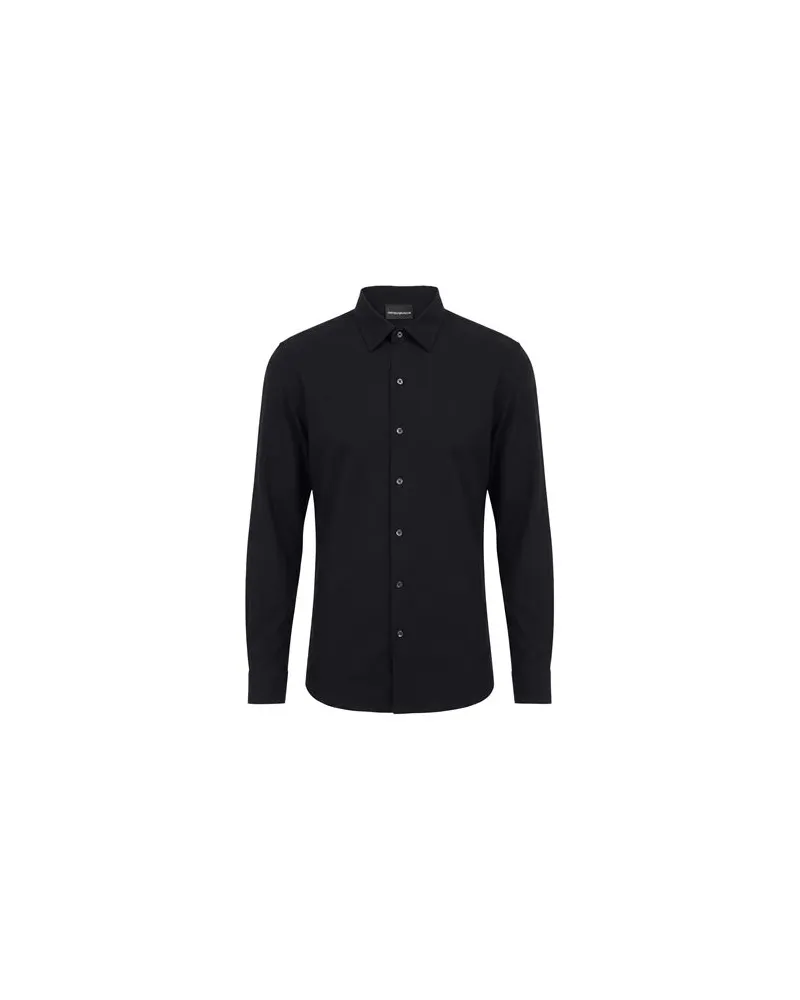 Emporio Armani TOPS - Hemdenauf YOOX.COM Schwarz