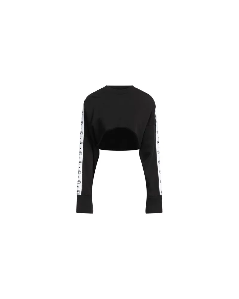 Chiara Ferragni TOPS - Sweatshirtsauf YOOX.COM Schwarz