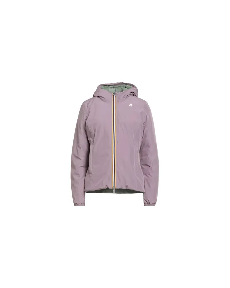 K-Way LILY ECO STRETCH THERMO DOUBLE - JACKEN & MÄNTEL - Pufferjacken & Daunenjackenauf YOOX.COM Lila
