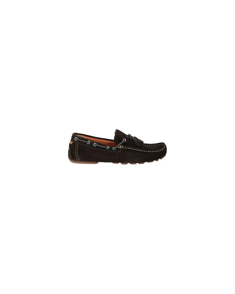 Armani Jeans SCHUHE - Mokassinsauf YOOX.COM Dunkelbraun