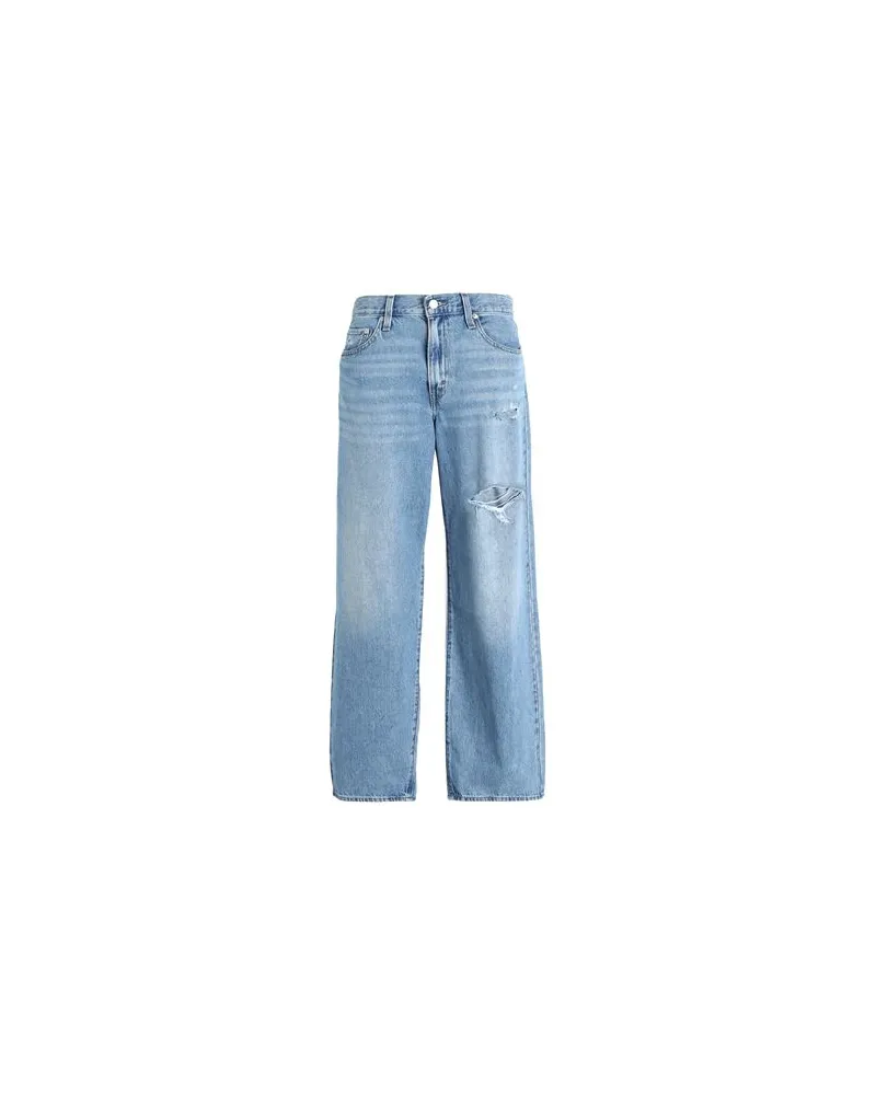 Levi's BAGGY DAD - HOSEN & RÖCKE - Jeanshosenauf YOOX.COM Blau