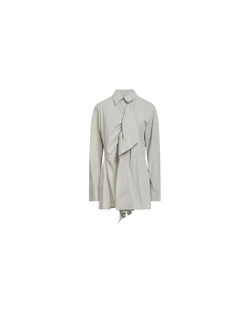 Y'S YOHJI YAMAMOTO TOPS - Hemdenauf YOOX.COM Salbeigrün