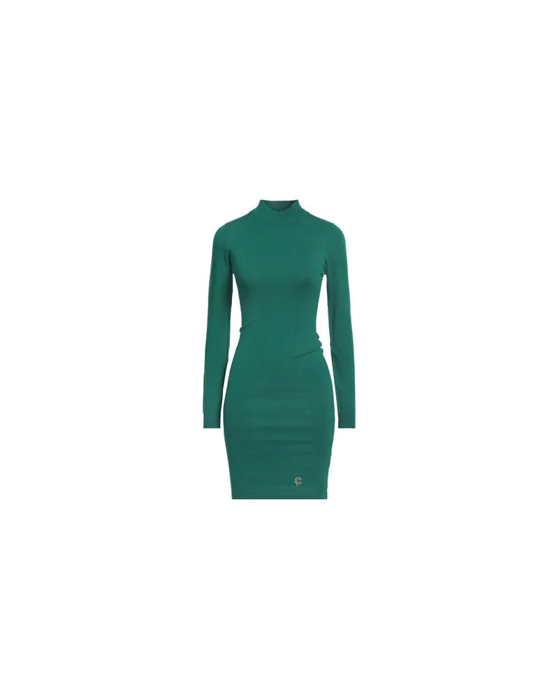 CRISTINAEFFE KLEIDER - Mini-Kleiderauf YOOX.COM Smaragdgrün