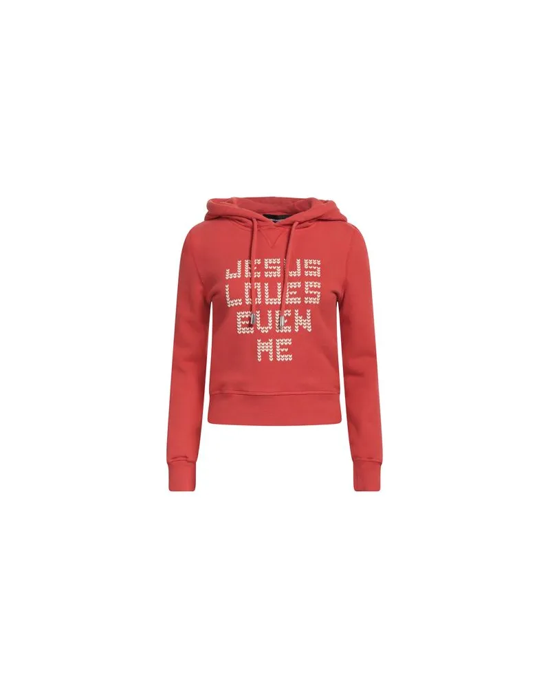 Dsquared2 TOPS - Sweatshirtsauf YOOX.COM Ziegelrot