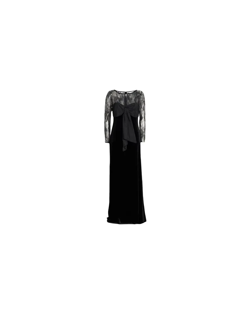 Clips KLEIDER - Maxi-Kleiderauf YOOX.COM Schwarz