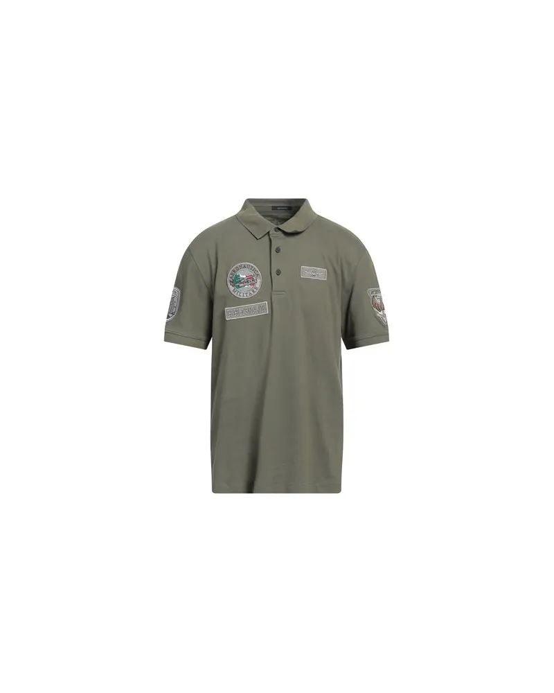 Aeronautica Militare TOPS - Poloshirtsauf YOOX.COM Militärgrün