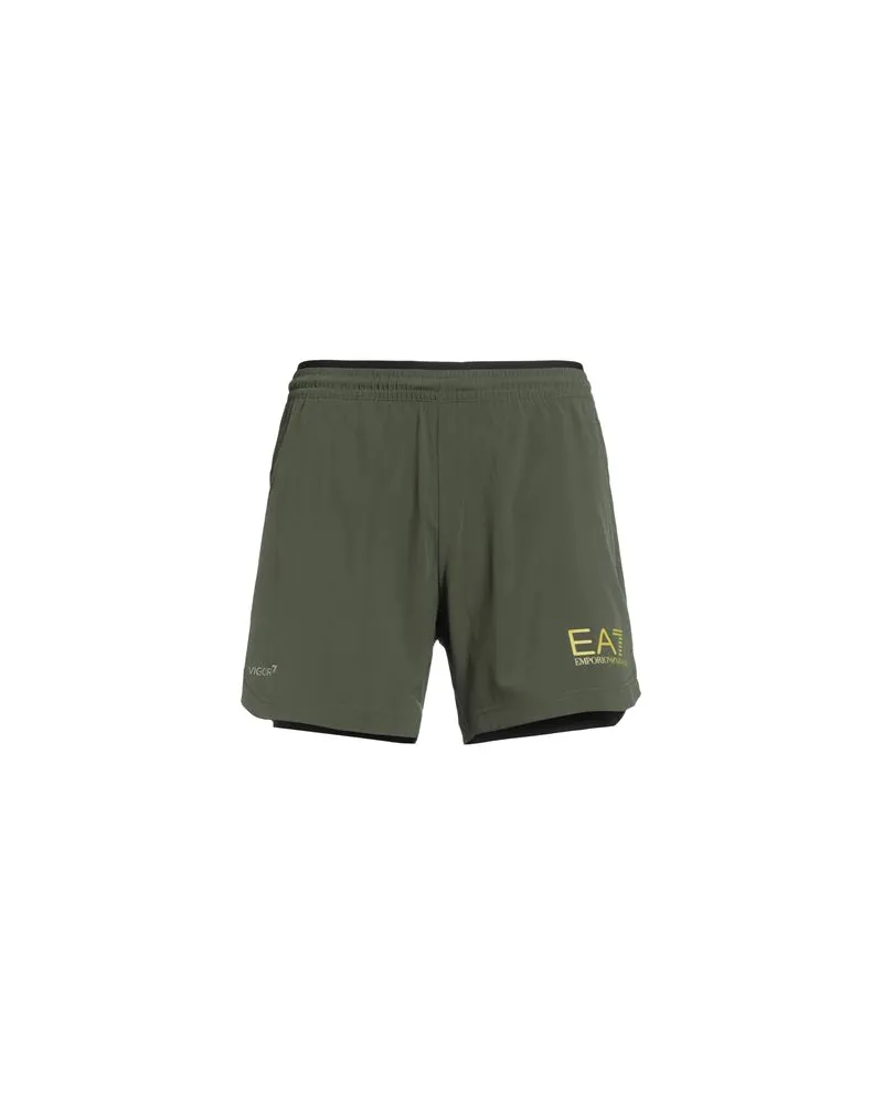 EA7 HOSEN & RÖCKE - Shorts & Bermudashortsauf YOOX.COM Militärgrün