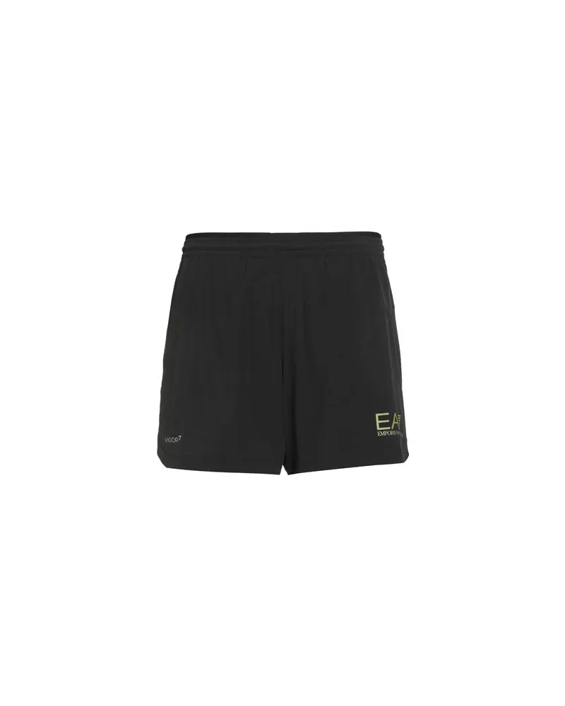 EA7 HOSEN & RÖCKE - Shorts & Bermudashortsauf YOOX.COM Schwarz