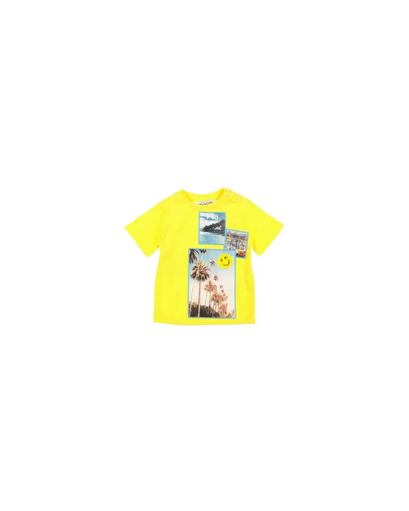 Cesare Paciotti TOPS - T-shirtsauf YOOX.COM Gelb