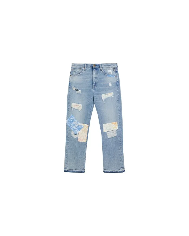 Replay HOSEN & RÖCKE - Jeanshosenauf YOOX.COM Blau