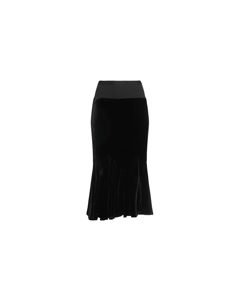 Rick Owens HOSEN & RÖCKE - Midi-Röckeauf YOOX.COM Schwarz