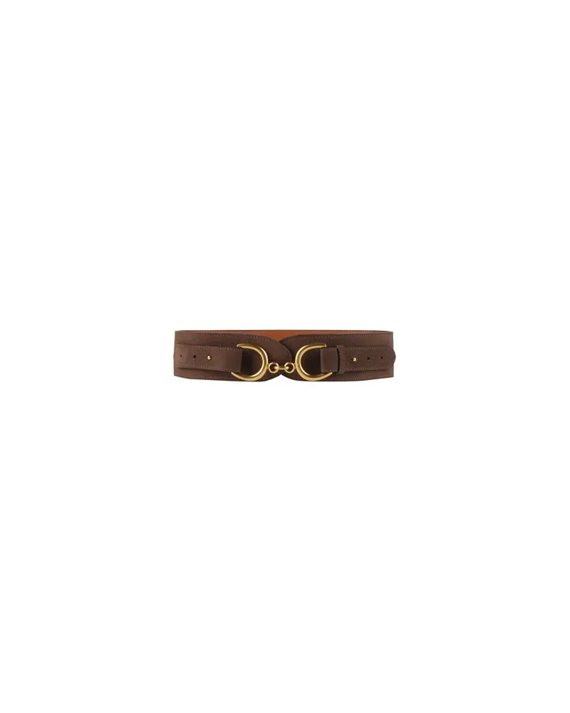 Twin-Set Kleinlederwaren - Gürtelauf YOOX.COM Braun