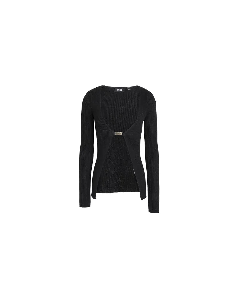 GCDS STRICKWAREN - Strickjackenauf YOOX.COM Schwarz