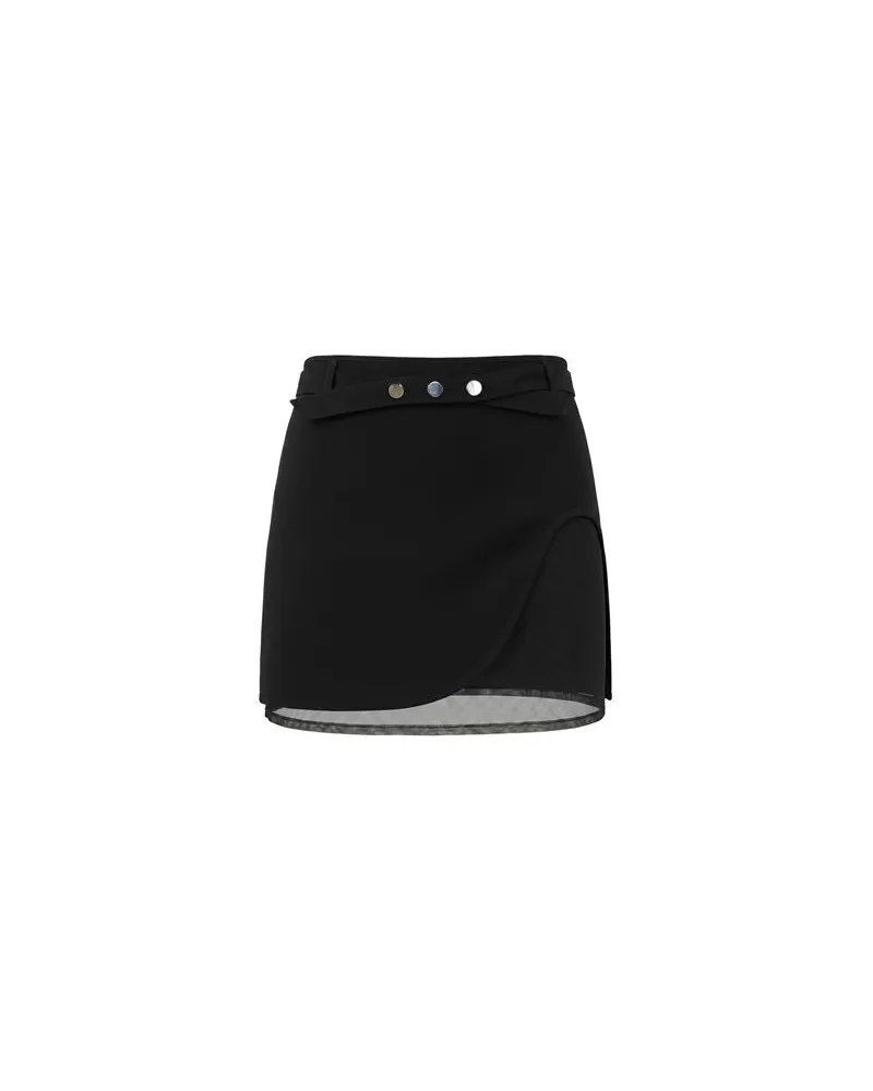 ATTICO HOSEN & RÖCKE - Miniröckeauf YOOX.COM Schwarz