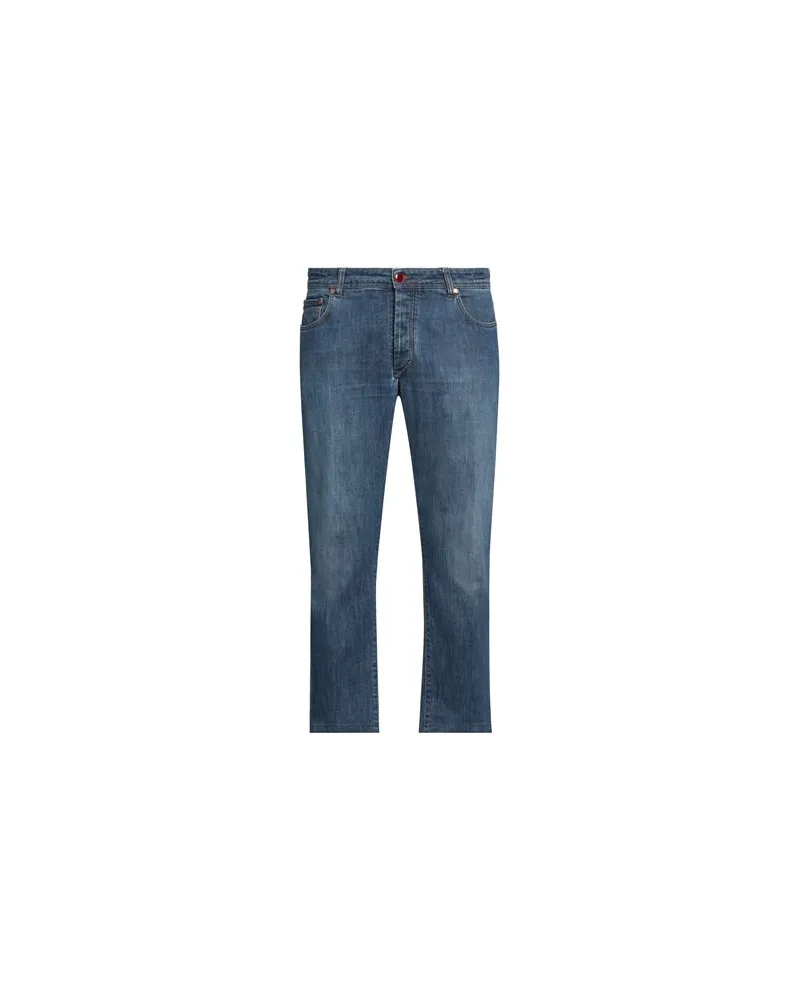 BARBA HOSEN & RÖCKE - Jeanshosenauf YOOX.COM Blau