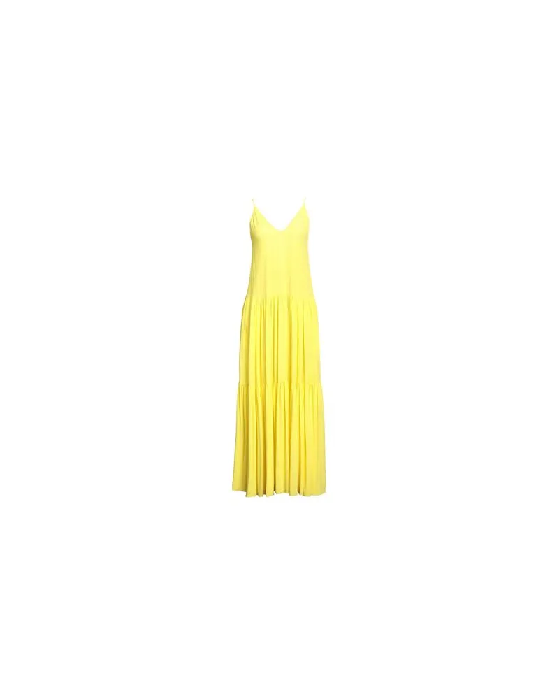 Jucca KLEIDER - Maxi-Kleiderauf YOOX.COM Gelb