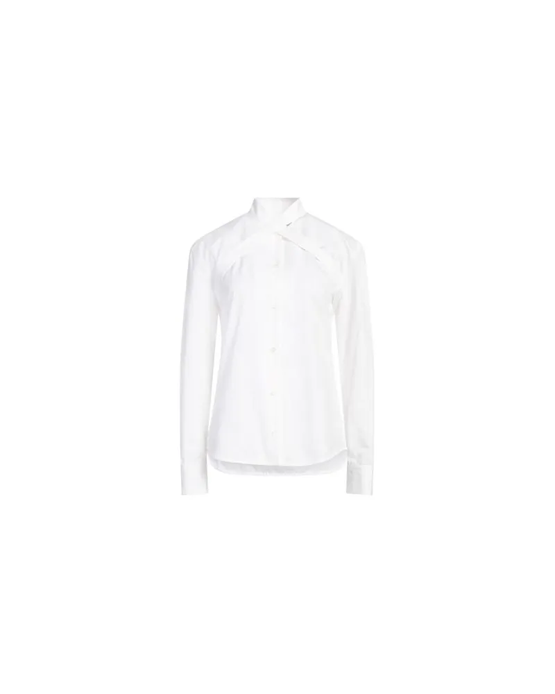 OFF-WHITE TOPS - Hemdenauf YOOX.COM Weiß