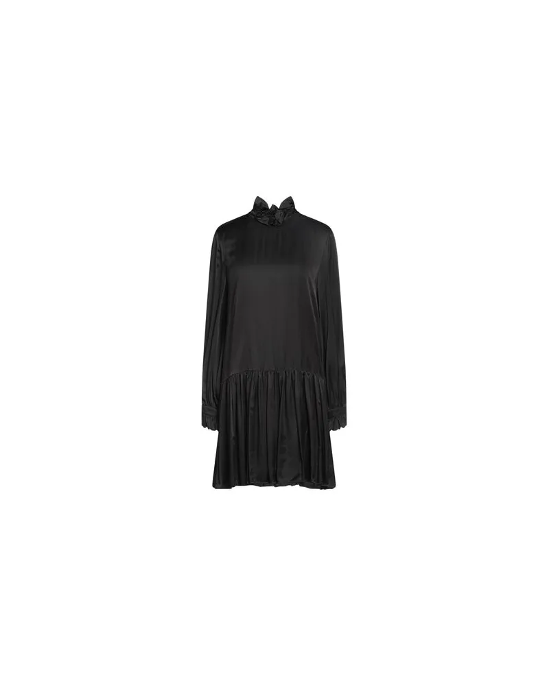 DISTRETTO12 KLEIDER - Mini-Kleiderauf YOOX.COM Schwarz