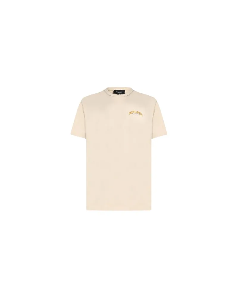 Dsquared2 TOPS - T-shirtsauf YOOX.COM Beige