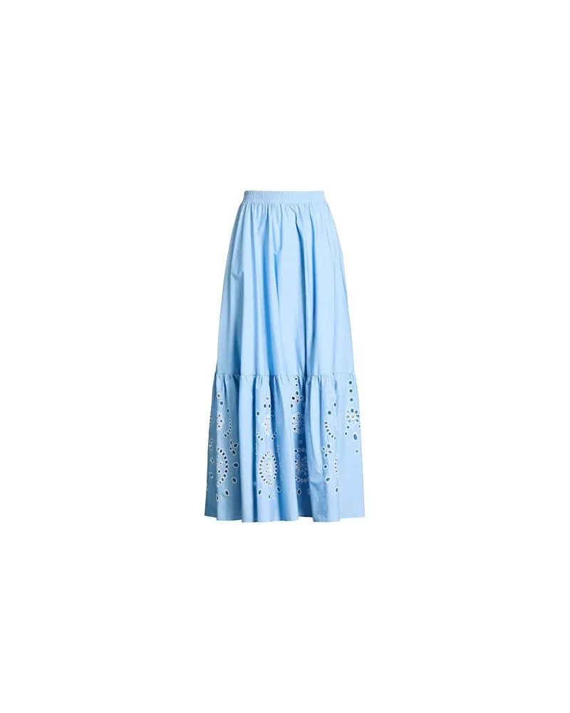 Twin-Set U&B - HOSEN & RÖCKE - Maxi-Röckeauf YOOX.COM Hellblau