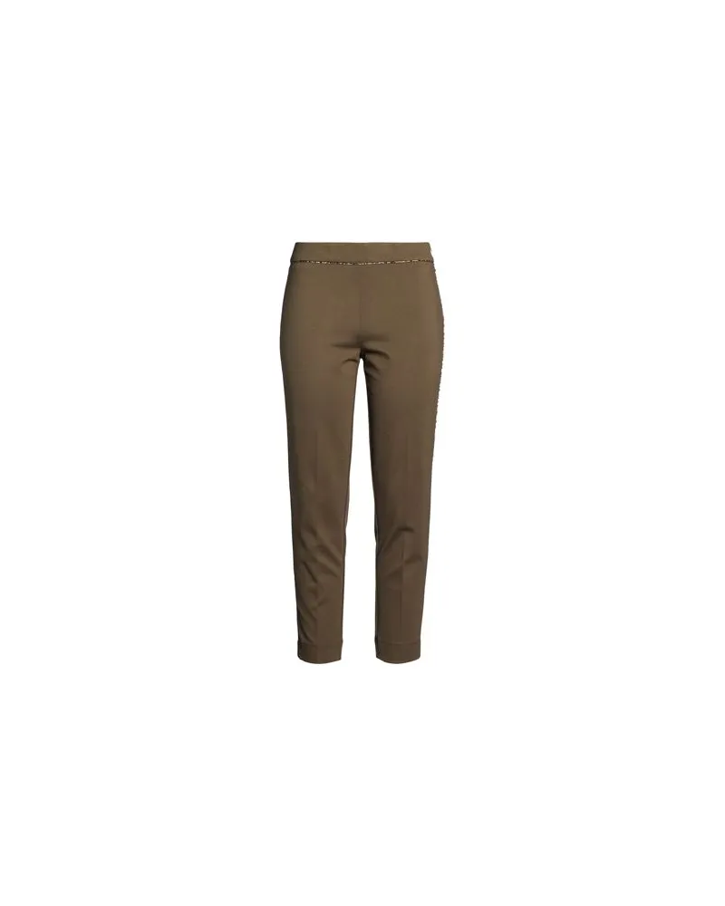 Clips More HOSEN & RÖCKE - Hosenauf YOOX.COM Militärgrün