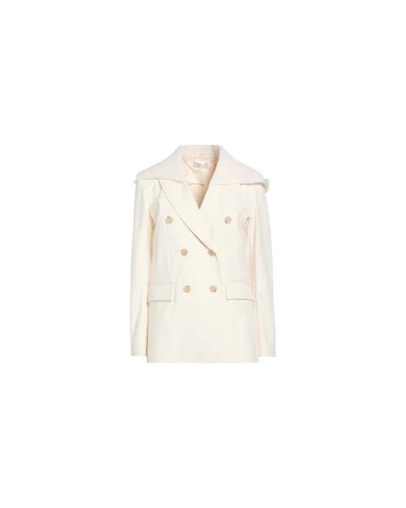 PANICALE Cashmere ANZÜGE und CO-ORDS - Blazersauf YOOX.COM Elfenbein