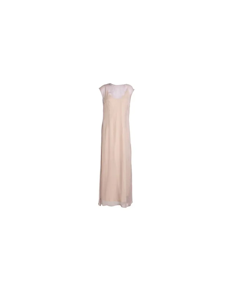 ALYSI CHOCOLAT - KLEIDER - Maxi-Kleiderauf YOOX.COM Antikrosa