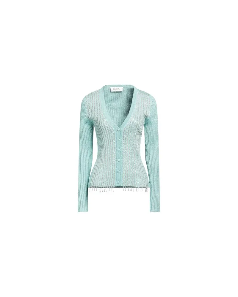 Blumarine STRICKWAREN - Strickjackenauf YOOX.COM Himmelblau