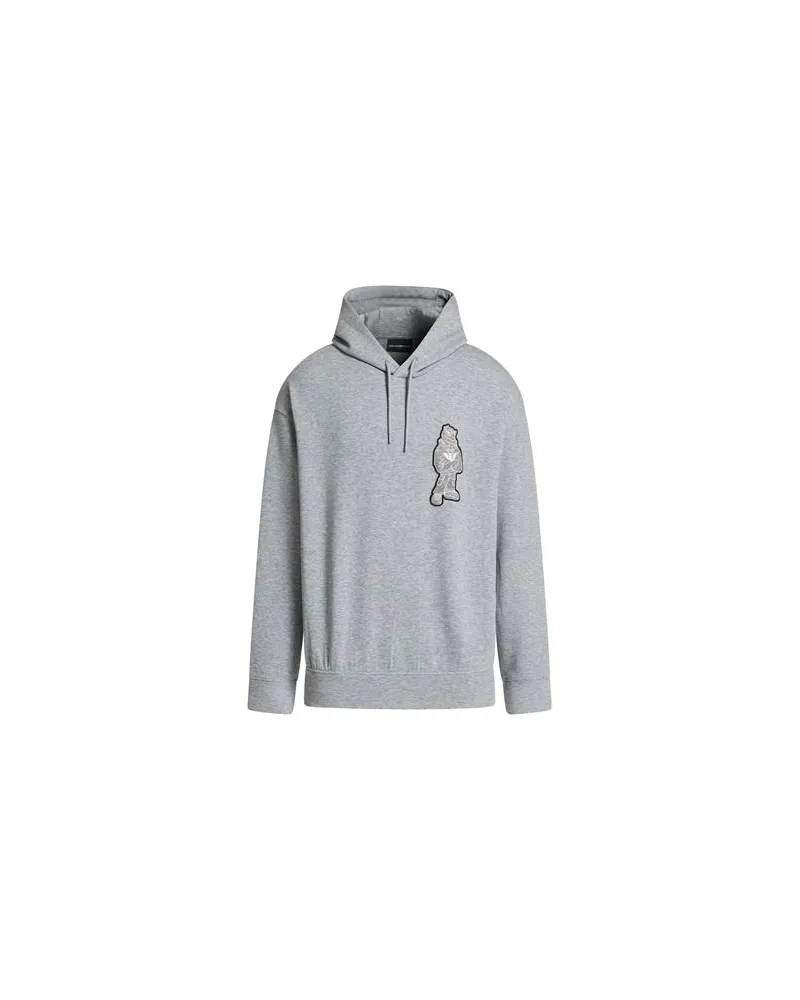 Emporio Armani TOPS - Sweatshirtsauf YOOX.COM Hellgrau