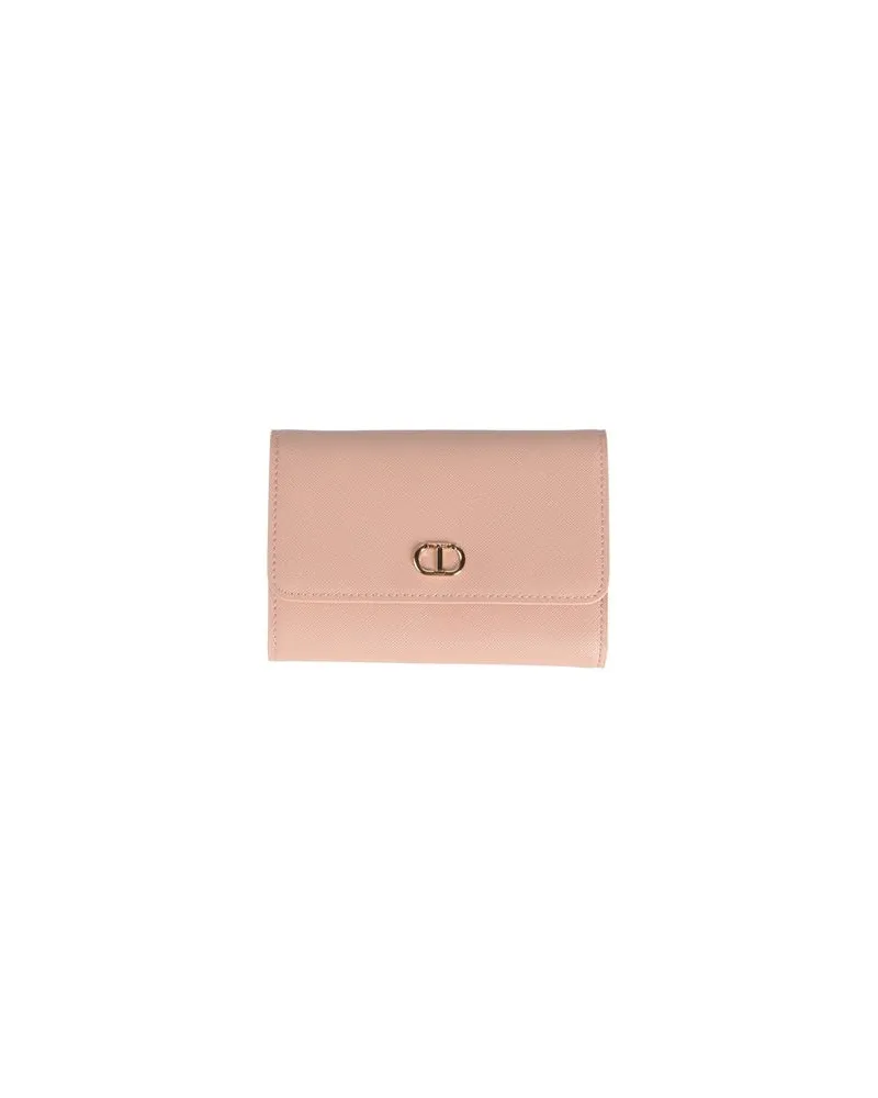 Twin-Set Kleinlederwaren - Brieftaschenauf YOOX.COM Hellrosa