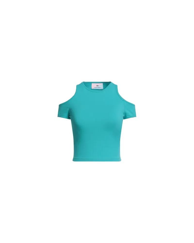 Chiara Ferragni TOPS - T-shirtsauf YOOX.COM Tūrkis