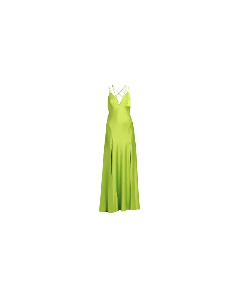 Pinko KLEIDER - Maxi-Kleiderauf YOOX.COM Limettengrün