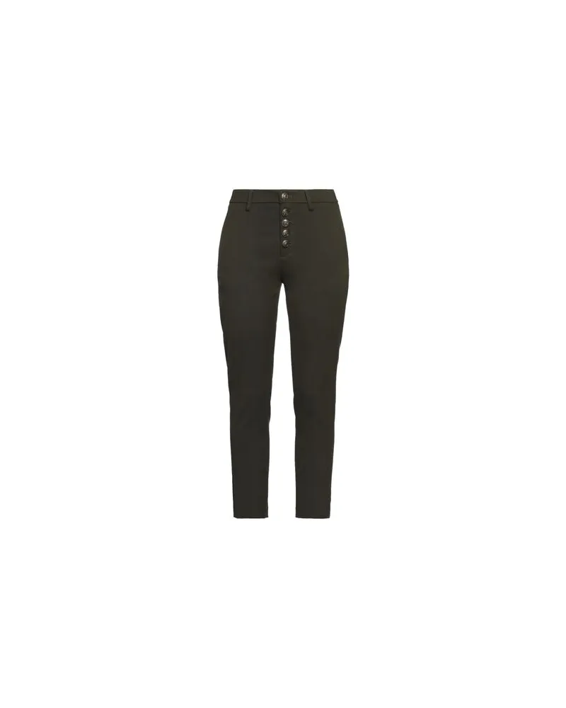 Dondup HOSEN & RÖCKE - Hosenauf YOOX.COM Dunkelgrün