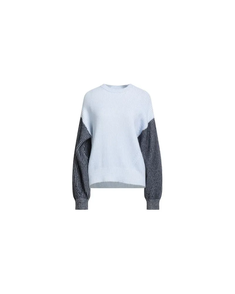 Caractère STRICKWAREN - Pulloverauf YOOX.COM Himmelblau