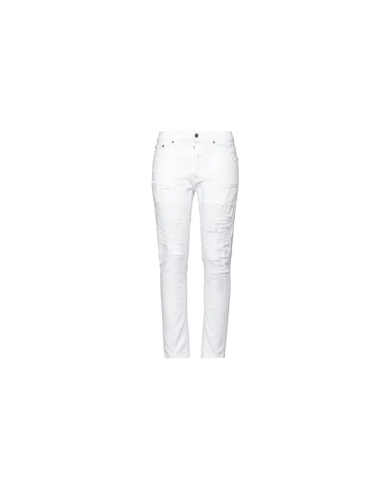 Dondup HOSEN & RÖCKE - Jeanshosenauf YOOX.COM Weiß