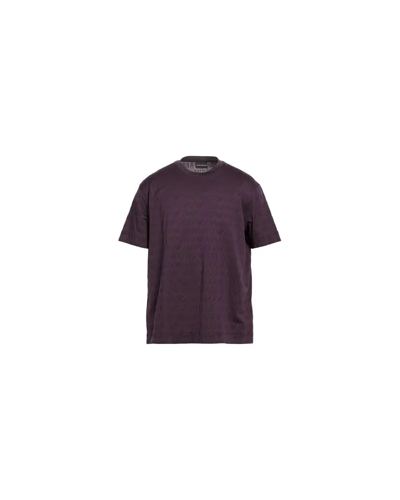 Emporio Armani TOPS - T-shirtsauf YOOX.COM Dunkelviolett