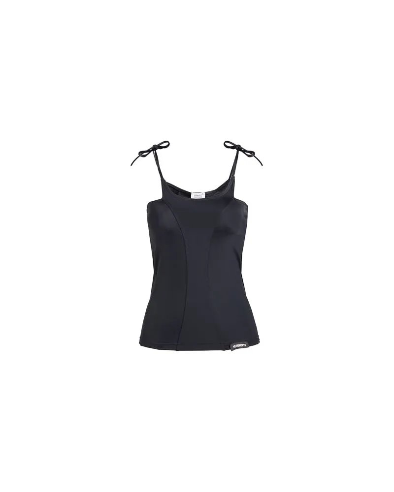 VETEMENTS TOPS - Topsauf YOOX.COM Schwarz